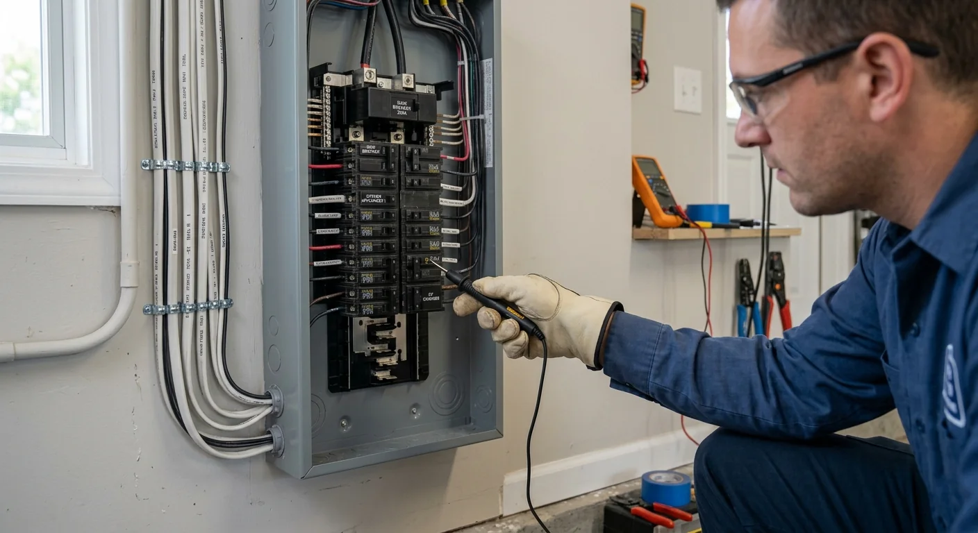 Panel Upgrade Supporting EV Charger Load in Riverhead