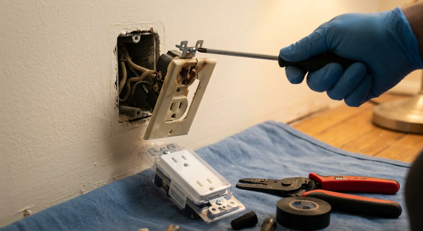 Emergency Outlet and Wiring Hazard Correction