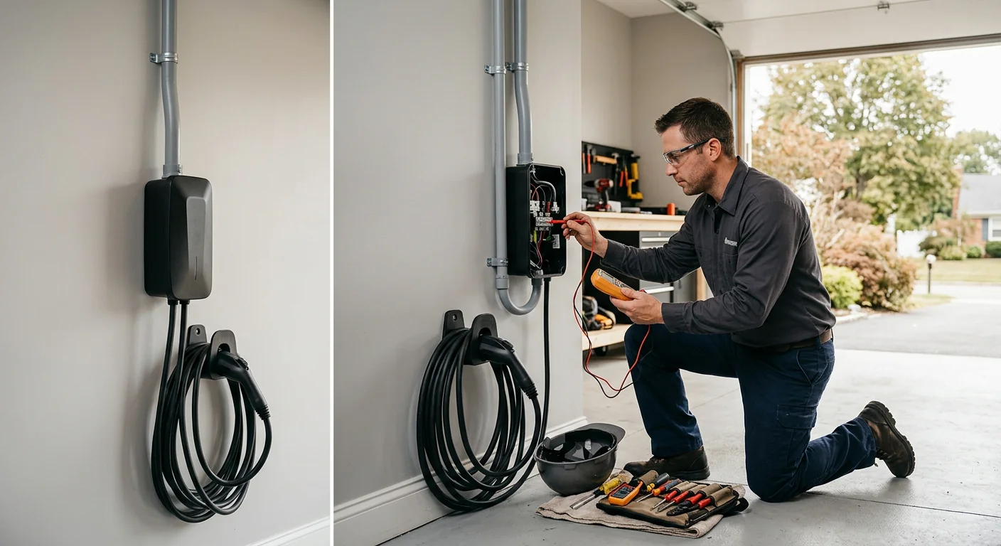 Level 2 Charger Install for a Waterfront Home