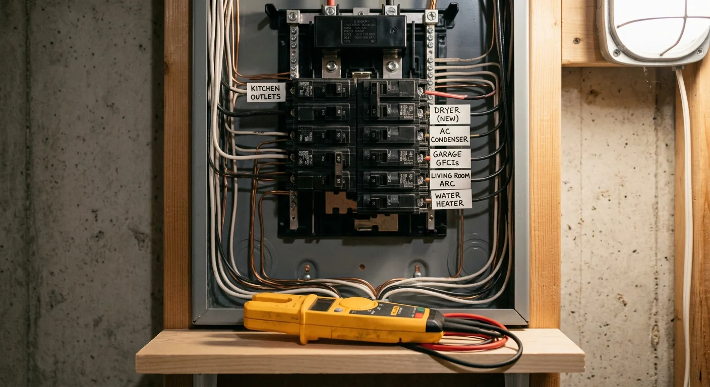 Panel Load Assessment Before Charger Wiring