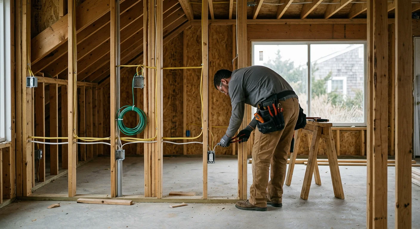 Whole-Home Rewire During a Riverhead Renovation