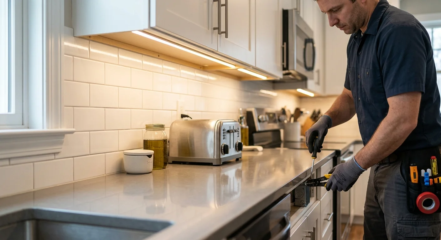 Kitchen Under-Cabinet and Task Lighting Upgrade