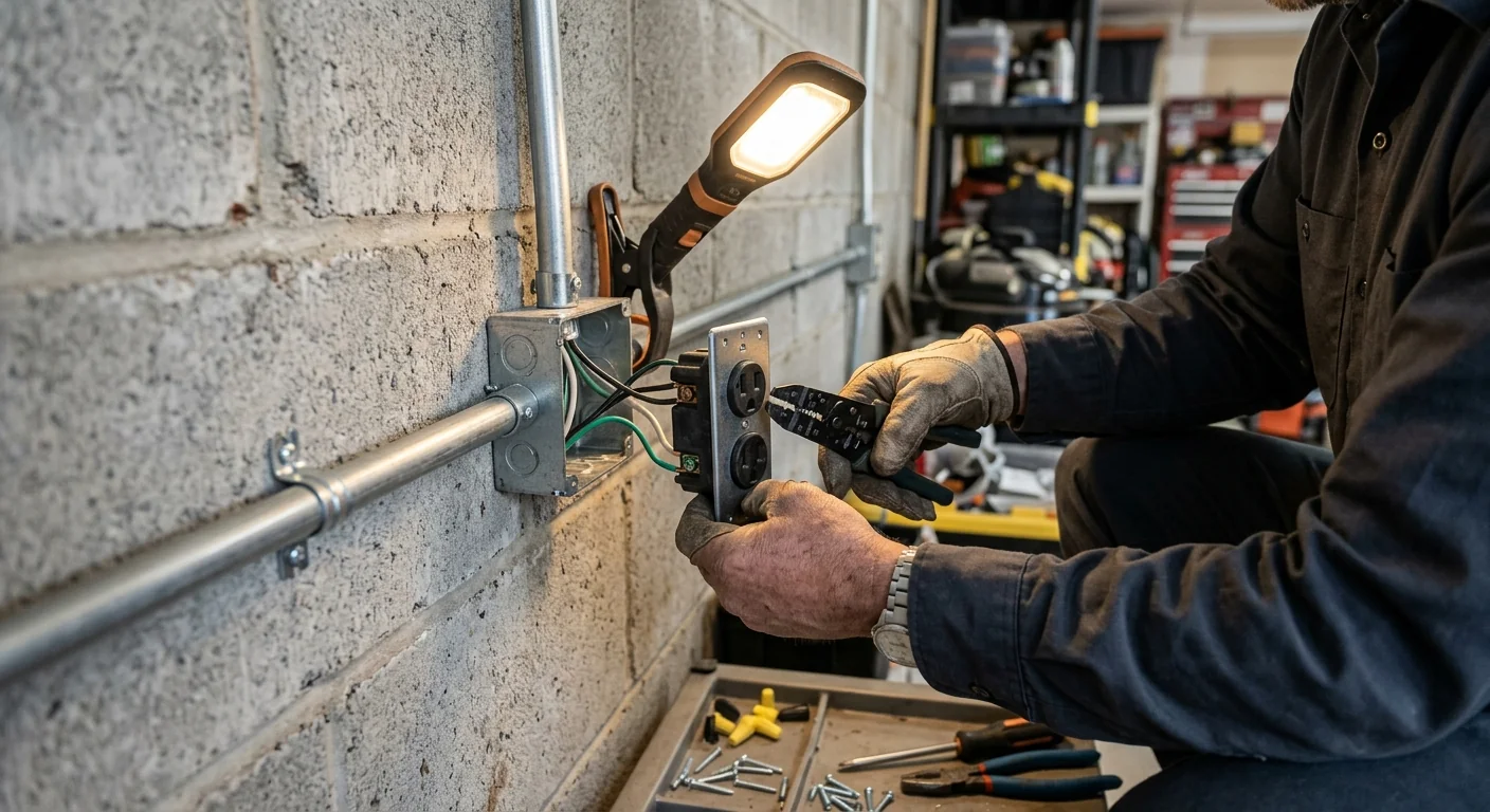 Garage Dedicated Outlet Circuit in Riverhead